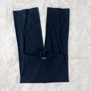 Gunex black wool blend trousers straight leg made in Italy Size 12